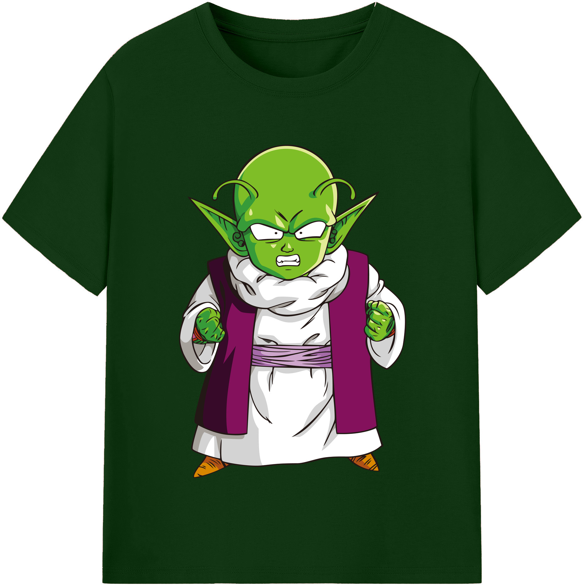 （画像用） ドラゴンボール ピッコロ DRAGON BALL Piccolo 綿100％半袖Tシャツ（フロントプリント）